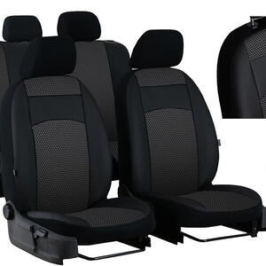 Autopotahy FORD TRANSIT VII, 9 míst, DĚLENÁ ZADNÍ OPĚRADLA, od r. 2014, ROYAL-5
