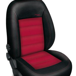 Autopotahy HONDA CR-V IV, od r. 2012, AUTHENTIC VELVET, černočervené