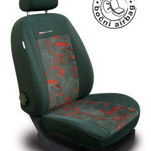 Autopotahy LUX STYLE Pick-Up červenočerné