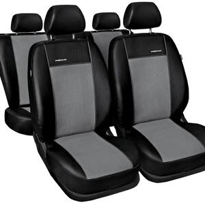 Autopotahy na Citroen C5, od r. 2008 - 2017, Eco Lux barva šedá/černá