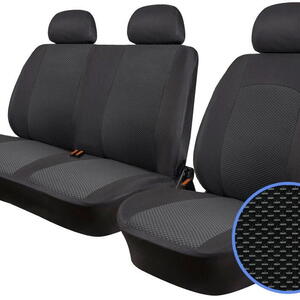 Autopotahy na Citroen Jumpy III., 6 míst, od r. 2016, Dynamic žakar tmavý