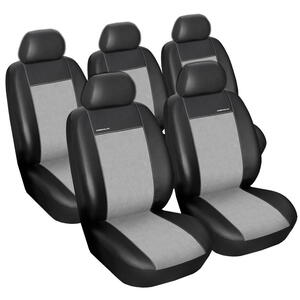Autopotahy na Citroen Xsara Picasso, 5 míst, Eco Lux barva černá/šedá