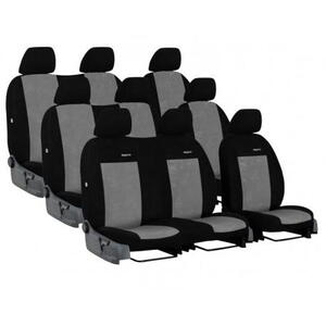 Autopotahy na Ford Transit, 9 míst, od r. 2014, nedělená zadní opěradla, Elegance alcantar