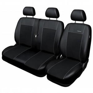 Autopotahy na Ford Transit Custom, 3 místa, od r. 2012, Eco Lux barva černá 2408