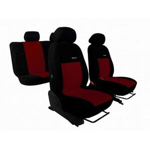 Autopotahy na Kia Niro, od r. 2016, Elegance alcantara černo vínové 3674