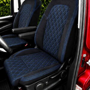 Autopotahy na míru MERCEDES V-KLASSE, 4 MÍSTA, od 2014 do dnes, AUTHENTIC CARO modré