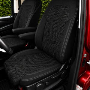 Autopotahy na míru MERCEDES V-KLASSE, 8 M., od 2014 do dnes, AUTHENTIC DOBLO žakar audi