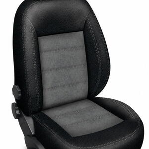 Autopotahy na míru VOLKSWAGEN CRAFTER II, 2 MÍSTA, od r. 2017 AUTHENTIC VELVET šedé