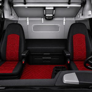 Autopotahy na míru VOLVO FH, od r. 2016, STYLE vínové