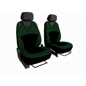 Autopotahy na přední sedadla Active Sport Alcantara, barva zelená 0807