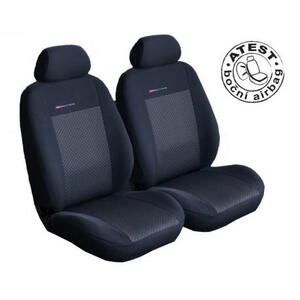 Autopotahy na přední sedadla Lux Style, barva černá 0790