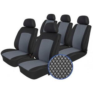 Autopotahy na Seat Alhambra, 5 míst, od r. 1996 - 2010, Dynamic šedé 1201