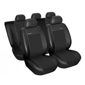 Autopotahy na Škoda Octavia II., dělená zadní sedadla, Eco Lux barva černá 4252