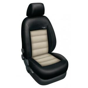 Autopotahy na Volkswagen Multivan, 1 místo, kožené Authentic Leather, Barva Leather černá/