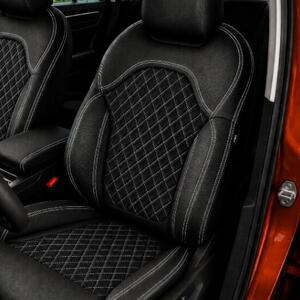 Autopotahy ŠKODA KODIAQ II, 5 MÍST, od r. 2024, AUTHENTIC CARO bílé