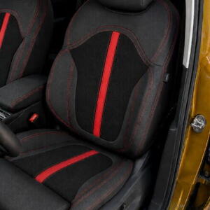 Autopotahy ŠKODA KODIAQ II, 5 MÍST, od r. 2024, AUTHENTIC DOBLO, velvet černo červený