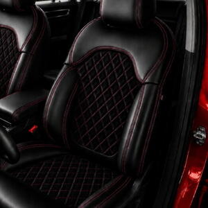 Autopotahy ŠKODA KODIAQ II, 5 MÍST, od r. 2024, AUTHENTIC LEATHER CARO vínové