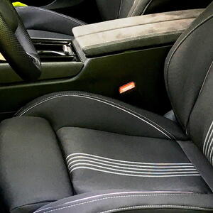 Autopotahy ŠKODA OCTAVIA IV SPORTLINE, RS, od r. 2020, AUTHENTIC, žakar pruhy