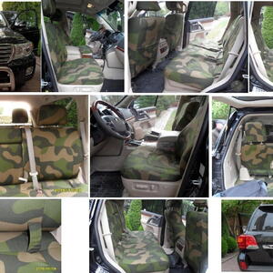 Autopotahy TOYOTA LAND CRUISER V8, 5 míst, MODEL 2016, ARMY styl