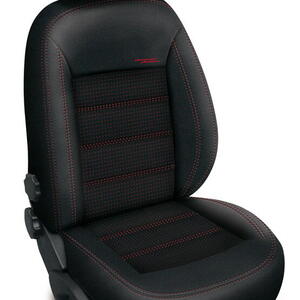 Autopotahy VOLKSWAGEN ID.Buzz, od r. 2022, AUTHENTIC DOBLO, žakar červený