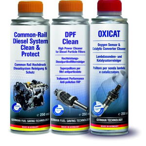 Autoprofi Set čištění palivové a emisní soustavy vč. DPF pro diesel Common Rail 3x250ml