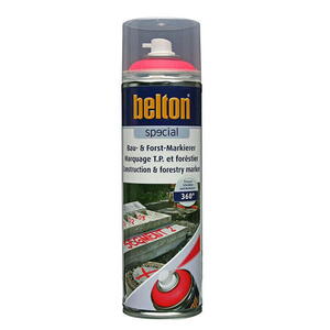 Belton Construction marker 500 ml Barva: Neon Red