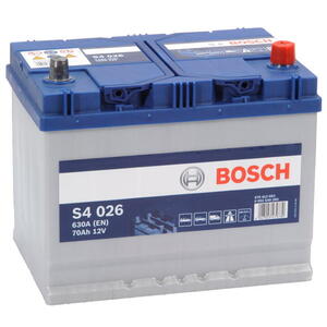 BOSCH S4 12V 70Ah 630A 0 092 S40 260