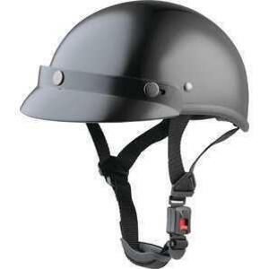 Braincap černá lesklá helma na chopper, přilba na motorku L