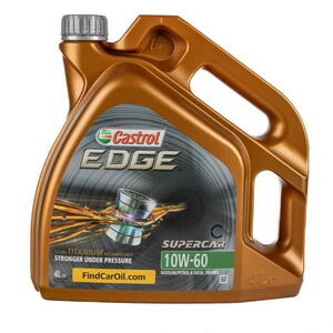 Castrol Edge Supercar 10W60 dříve TWS 10W-60 Edge motorsport 4L  (Castrol Edge Titanium FS