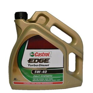 CASTROL EDGE TD 5W-40 - 5litrů motorový olej ( VW 502 00/ 505 00/ 505 01 ) AKCE