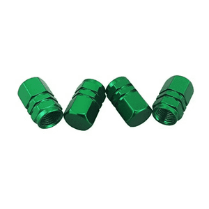 Čepičky na ventilky zelené