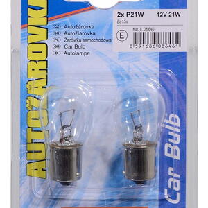Compass Žárovka 12V P21W 21W Ba15s blister 2ks