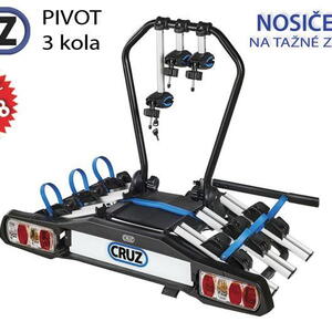 CRUZ -CRUZBER S.A., Španělsko Nosič kol na tažné zařízení Pivot (2018) - 3 kola