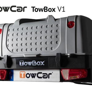 CRUZ -CRUZBER S.A., Španělsko TowCar TowBox V1 šedý, na tažné zařízení Barva: Šedý, Proved
