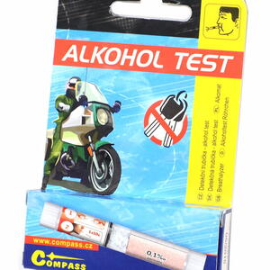 Detekční trubička - alkohol test