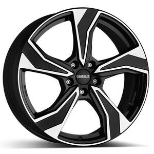 DEZENT KB dark 6,5x16 5x114,3 ET44 černý lak/leštěná čelní plocha