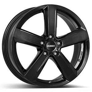 DEZENT TU black 6,5x17 5x100 ET48 černý lak