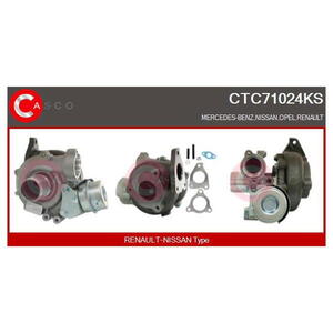 Dmychadlo, plnění CASCO CTC71024KS