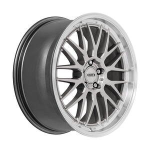 DOTZ Bilbao blaze 9x20 5x112 ET44 Silver/polished lip