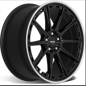 DOTZ Sonoma dark 9,5x20 5x112 ET44 Black matt/polished lip