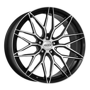 DOTZ Suzuka dark 8x18 5x112 ET40 černý lak/leštěná čelní plocha
