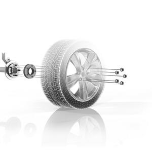 Eibach Pro-spacer silver | distanční podložky Ford Galaxy S90-6-10-022