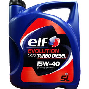 Elf EVOLUTION 500 TURBO DIESEL 15W-40 5l
