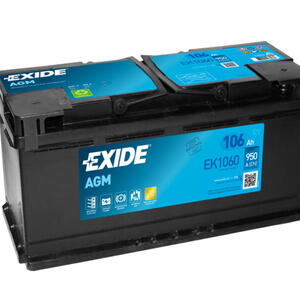 Exide AGM 12V 106Ah 950A EK1060