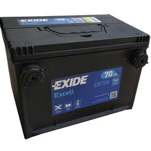 Exide Excell 12V 70Ah 740A EB708