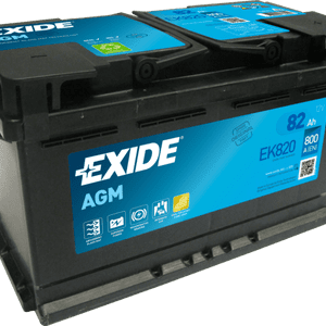 Exide Micro-hybrid AGM 12V 82Ah 800A EK820