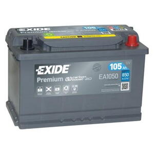Exide Premium 12V 105Ah 850A EA1050  nabitá autobaterie + reflexní páska 44 cm + možný výk