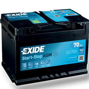 Exide Star-Stop AGM 12V 70Ah 760A EK700