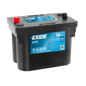 Exide Start-Stop AGM 12V 50Ah 800A EK508