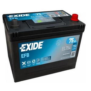 EXIDE Start-Stop EFB 12V 75Ah 750A EL754